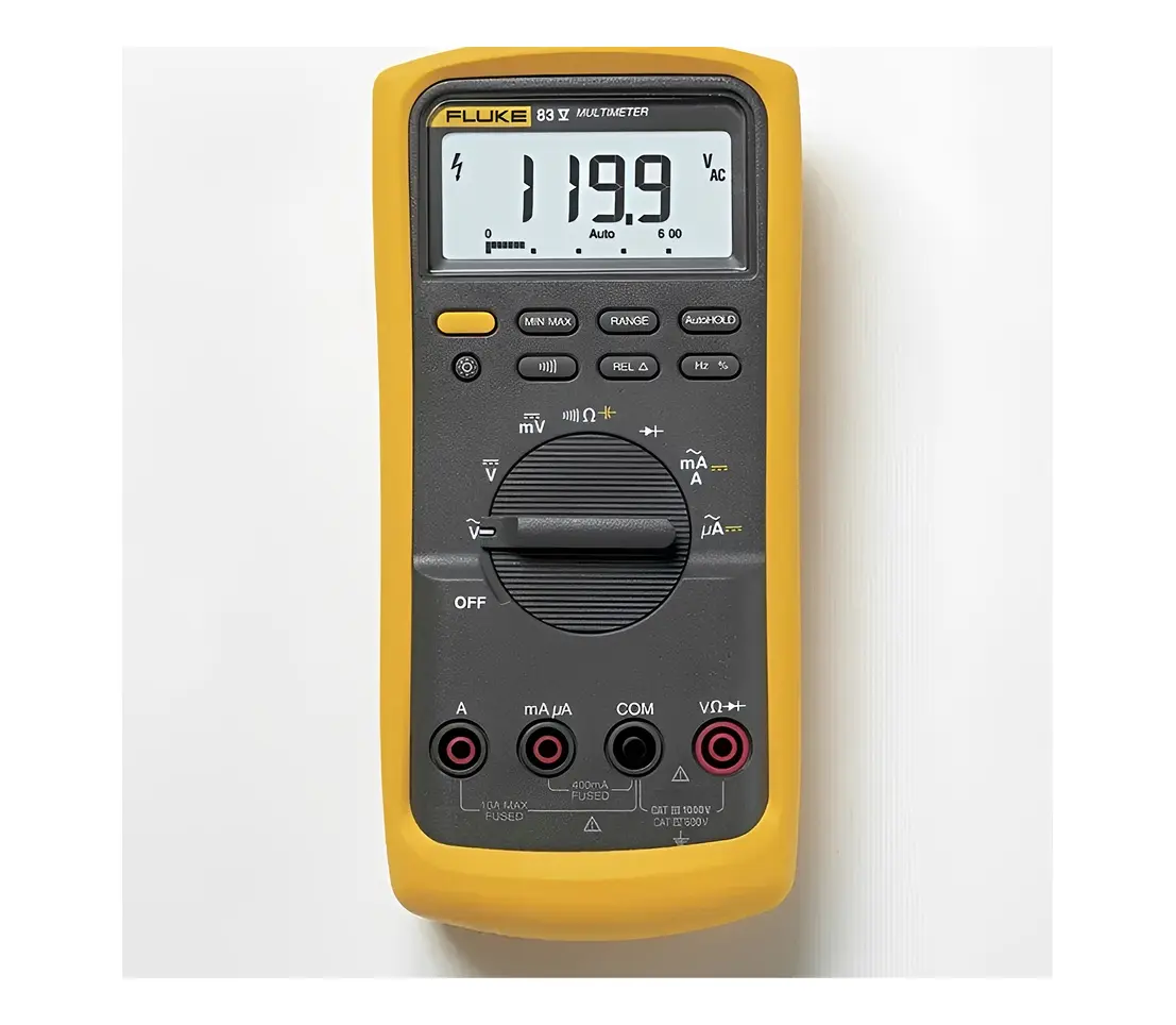Handheld multimeter for electrical measurements