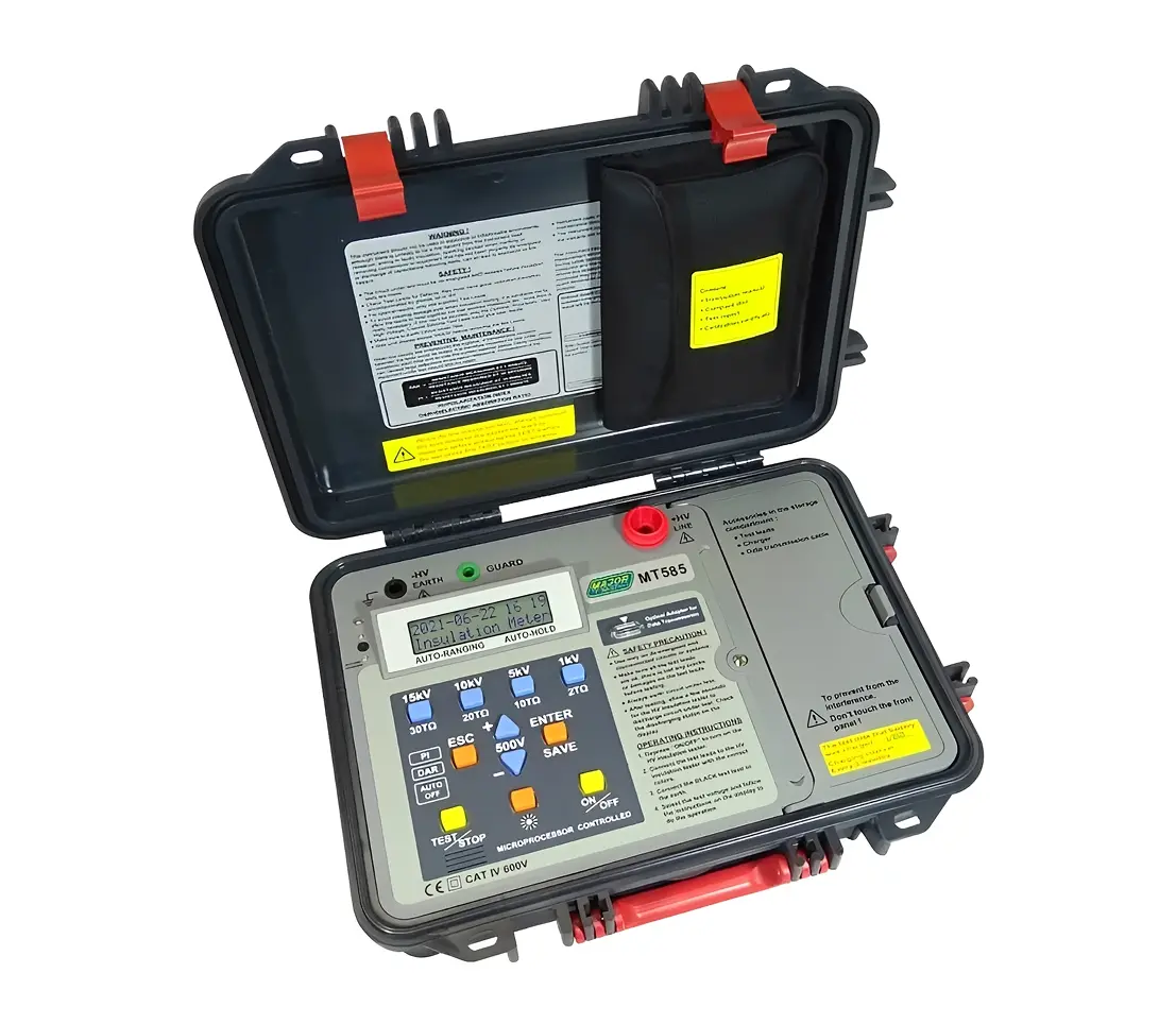 Industrial tester with digital display